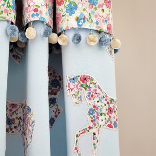 Small product pretty ponies fb curtain detail med